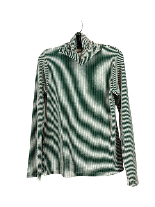 Top Long Sleeve By Zenana Outfitters In Green, Size: L