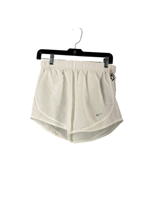 Athletic Shorts By Nike In White, Size: S