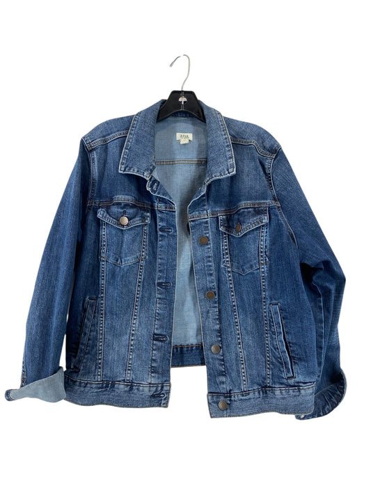 Jacket Denim By Ana In Blue Denim, Size: Xl