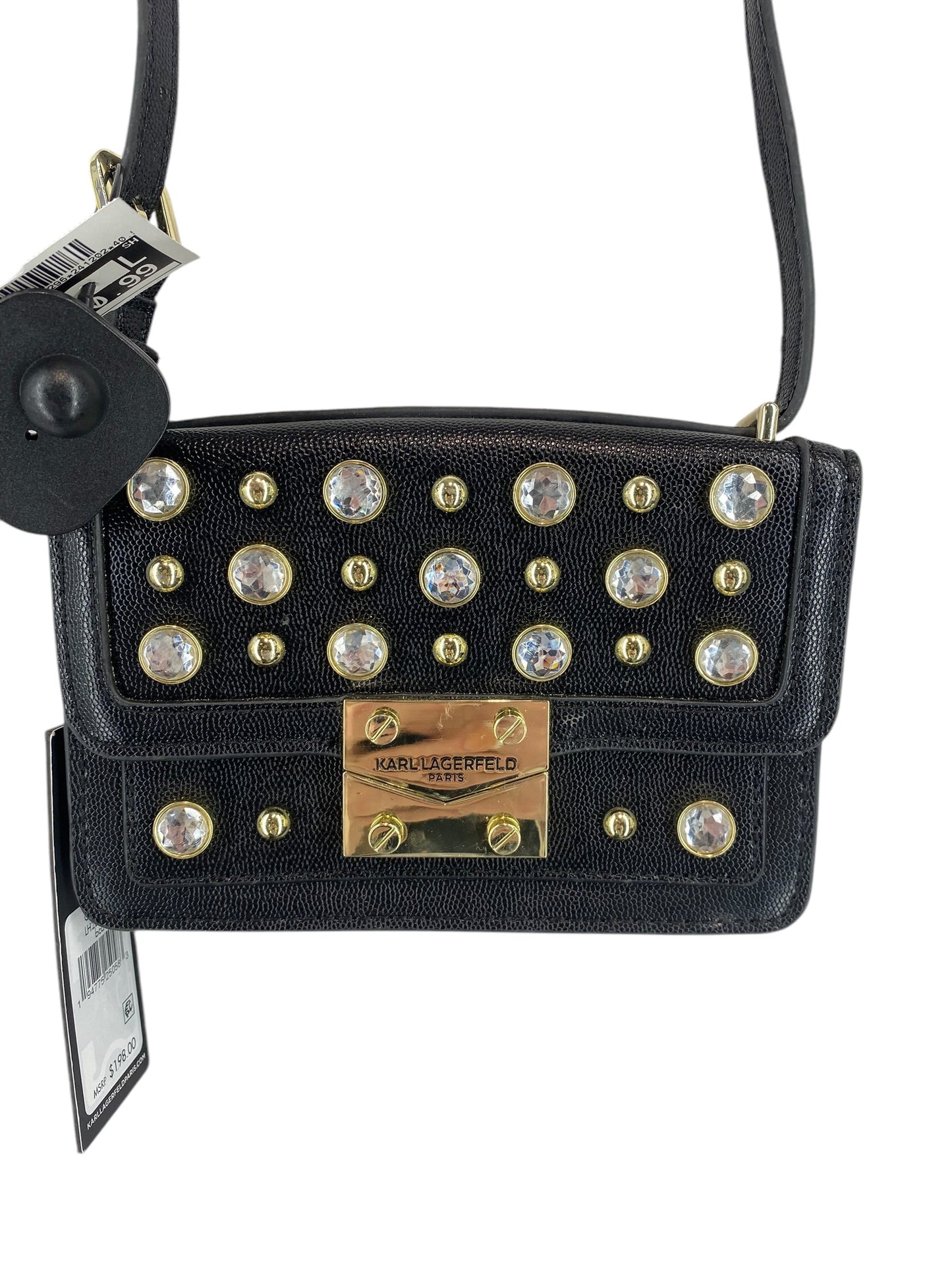 Crossbody Designer By Karl Lagerfeld, Size: Medium