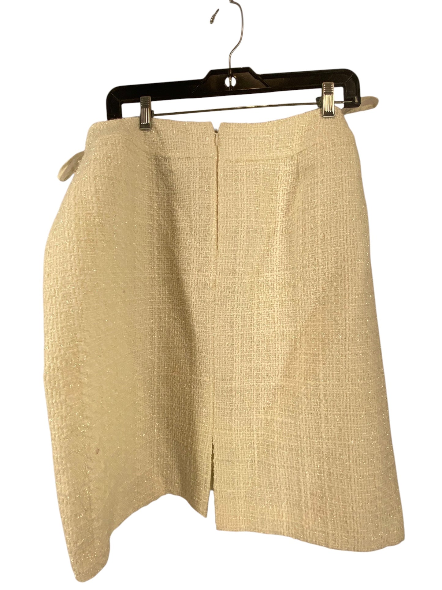 Skirt Mini & Short By Tahari By Arthur Levine In Cream, Size: 14