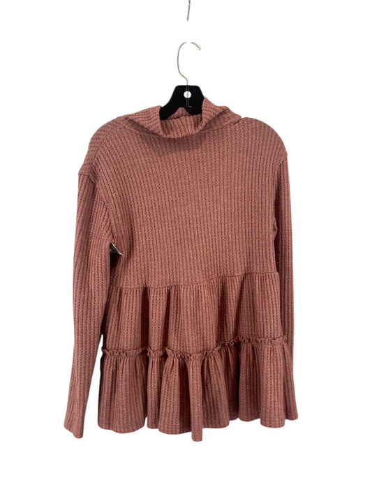 Top Long Sleeve By Altard State In Mauve, Size: Xs