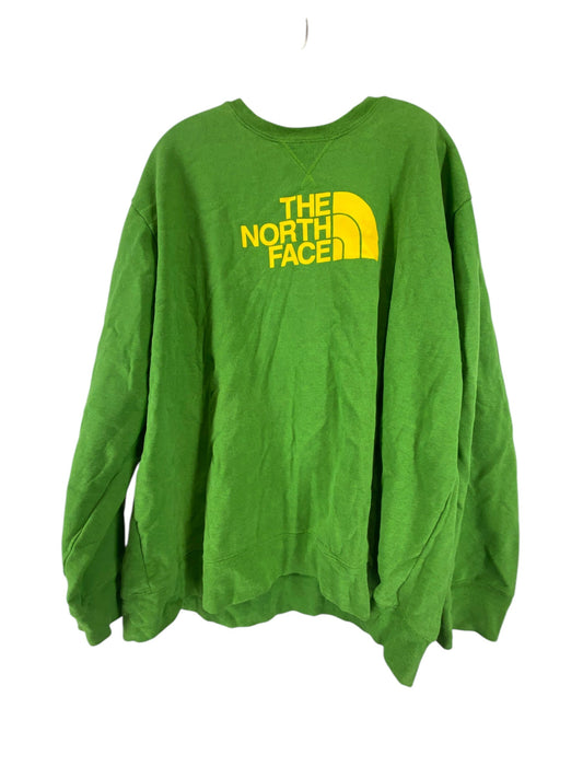 Sweatshirt Crewneck By The North Face In Green, Size: 3x