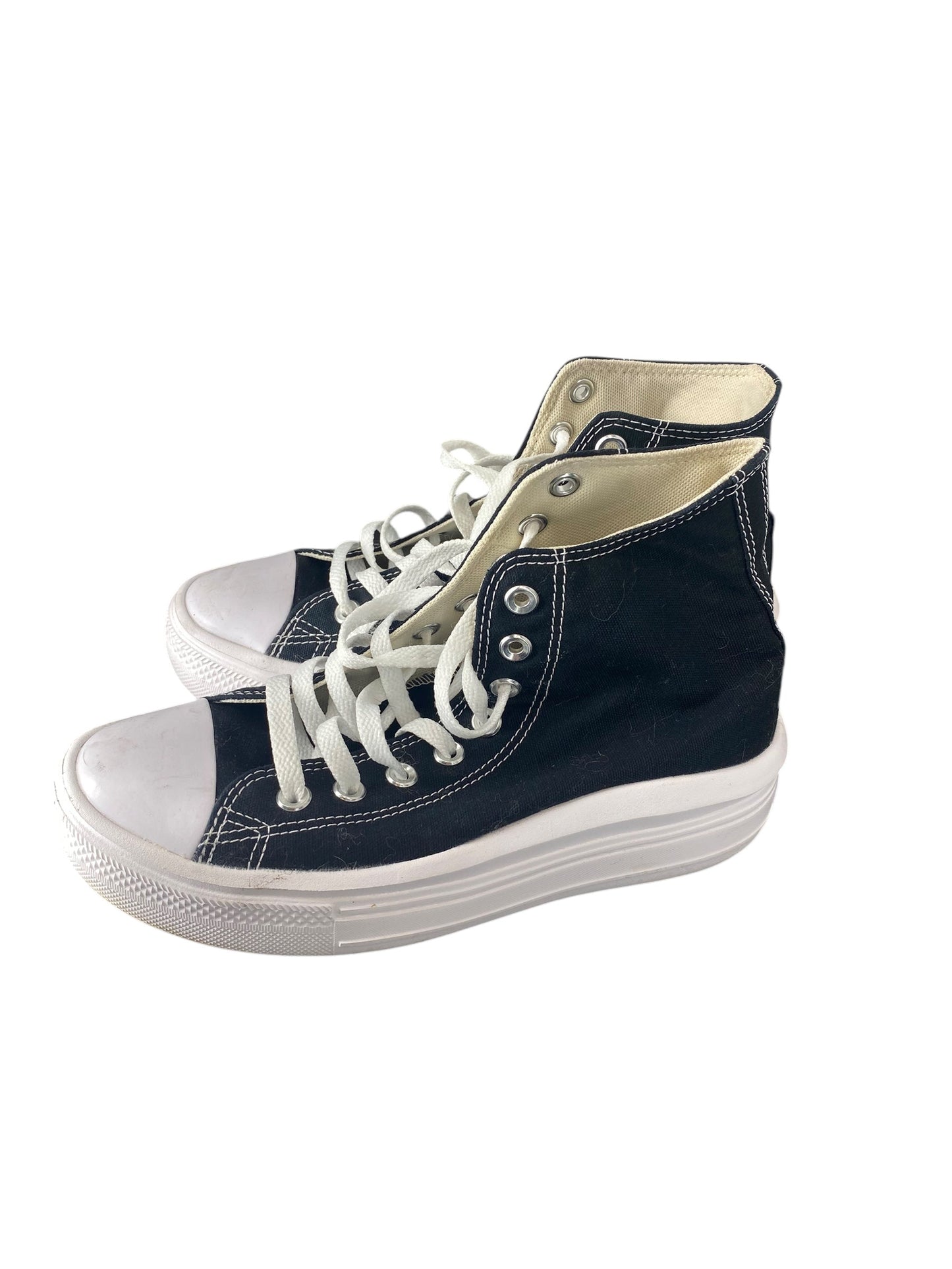 Shoes Heels Platform By Converse In Black, Size: 8