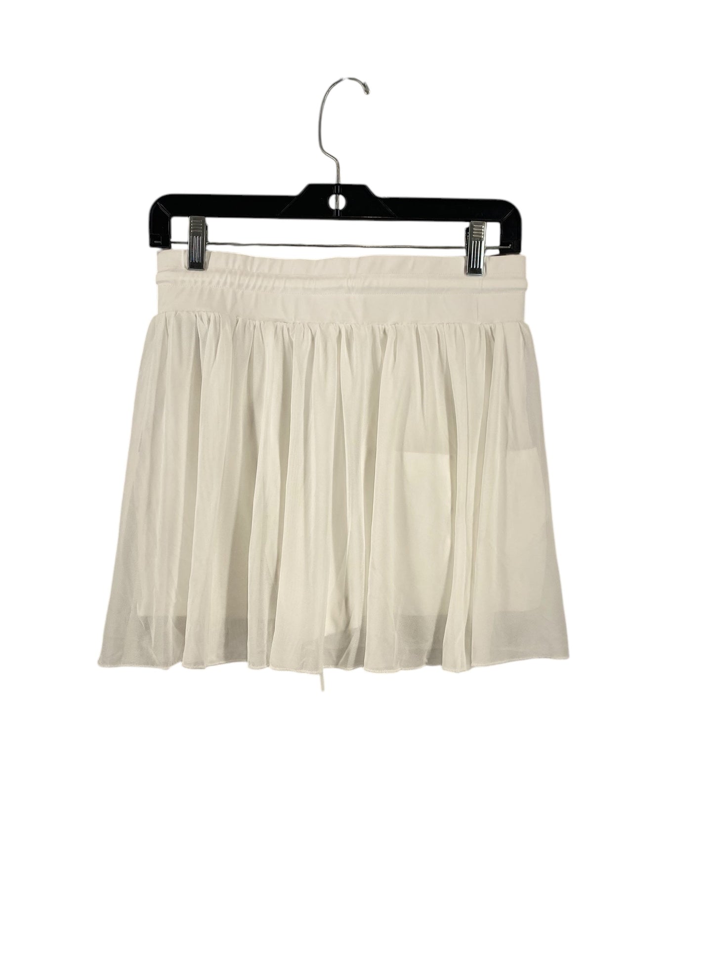 Athletic Skirt By Shein In White, Size: M