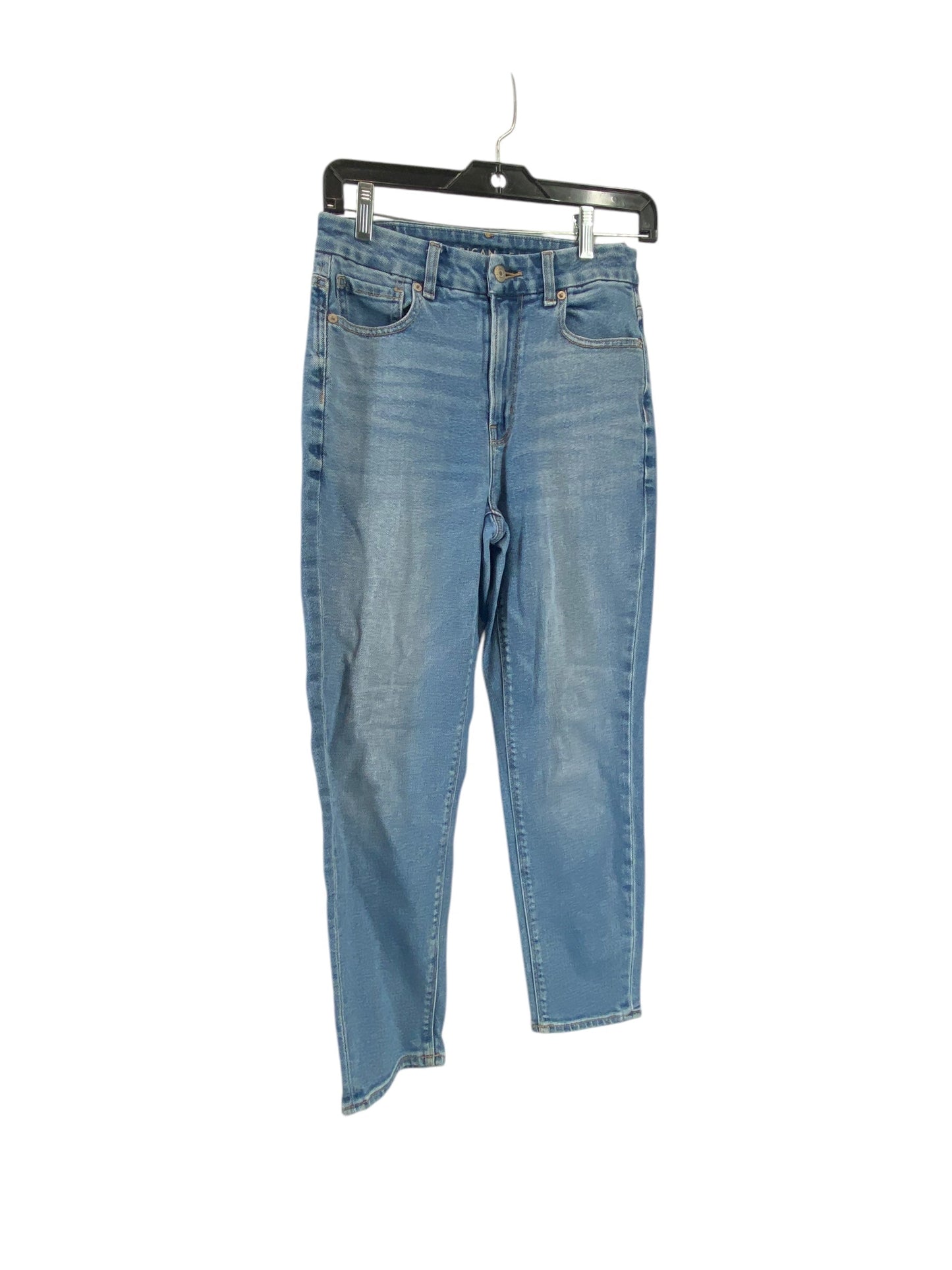 Jeans Straight By American Eagle In Blue, Size: 2