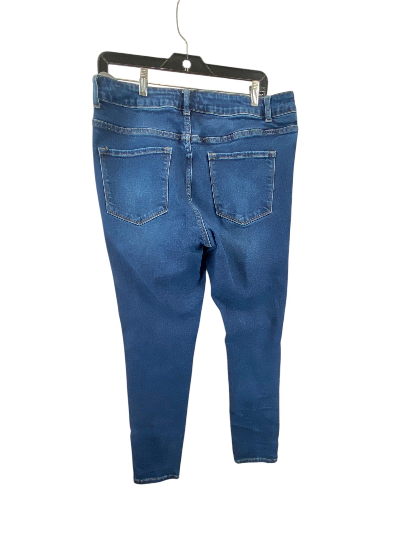 Jeans Skinny By Vervet In Blue, Size: 14