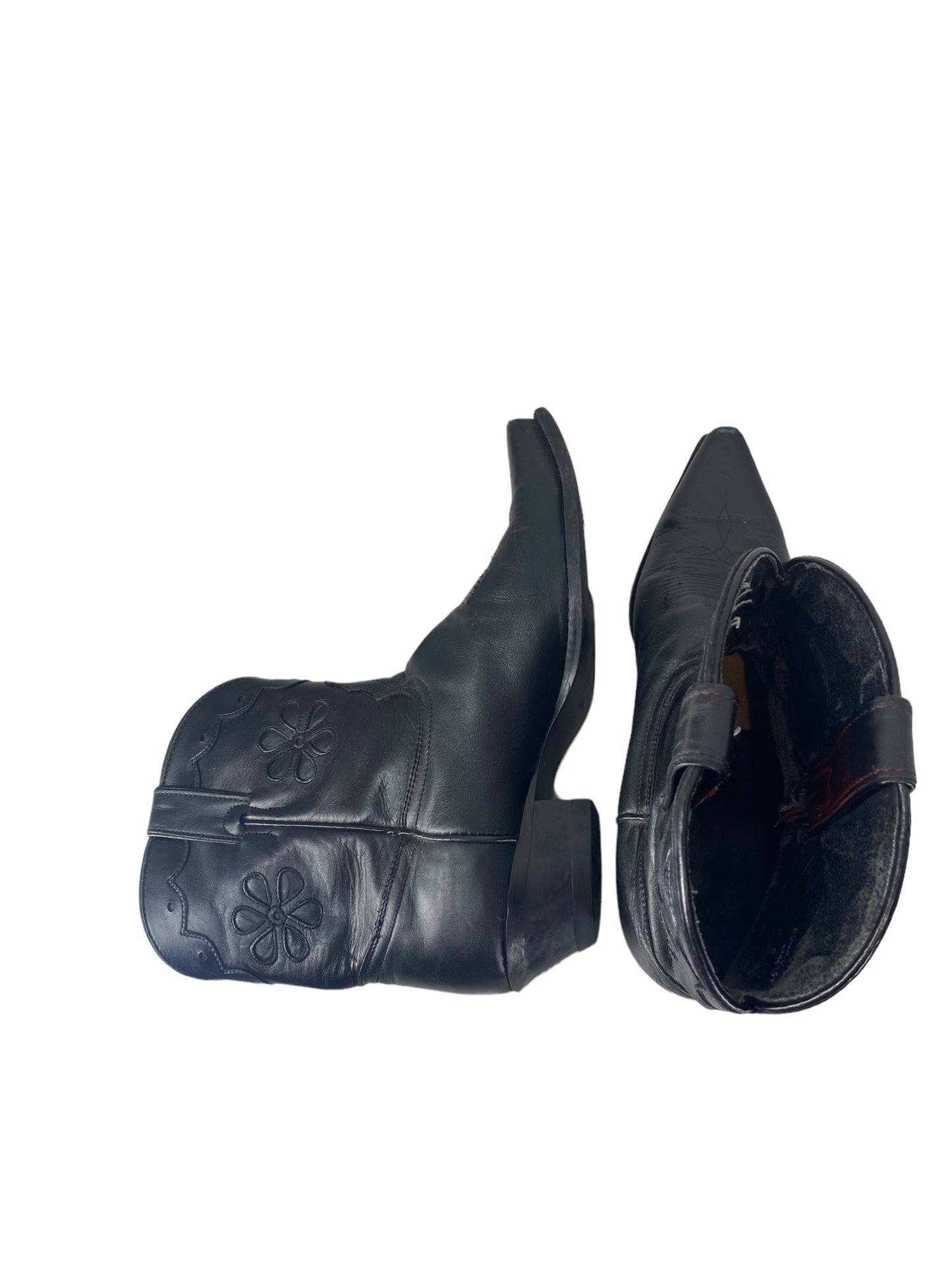 Black Boots Western Tony Lama, Size 9