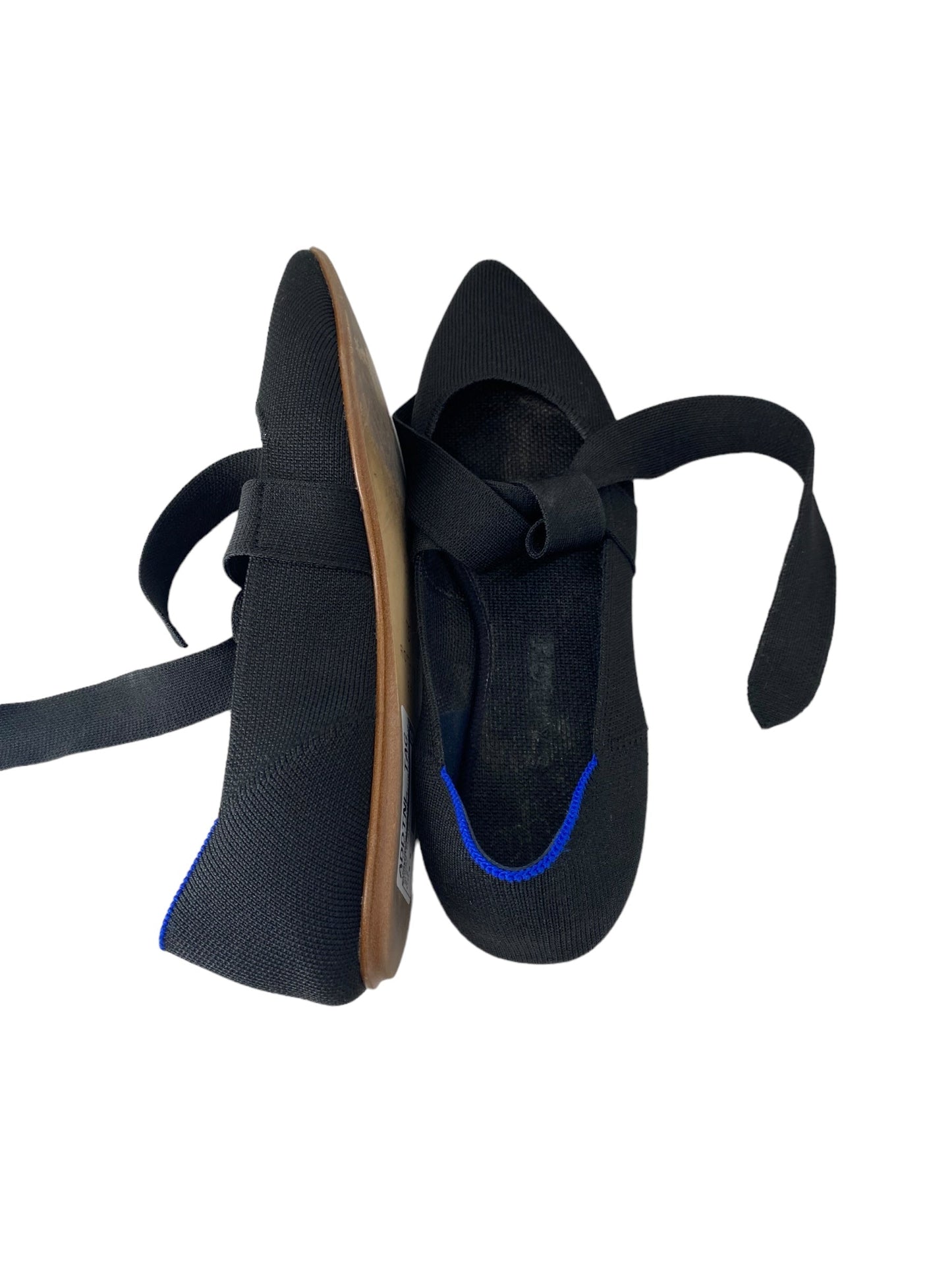 Black Shoes Flats Rothys, Size 8.5