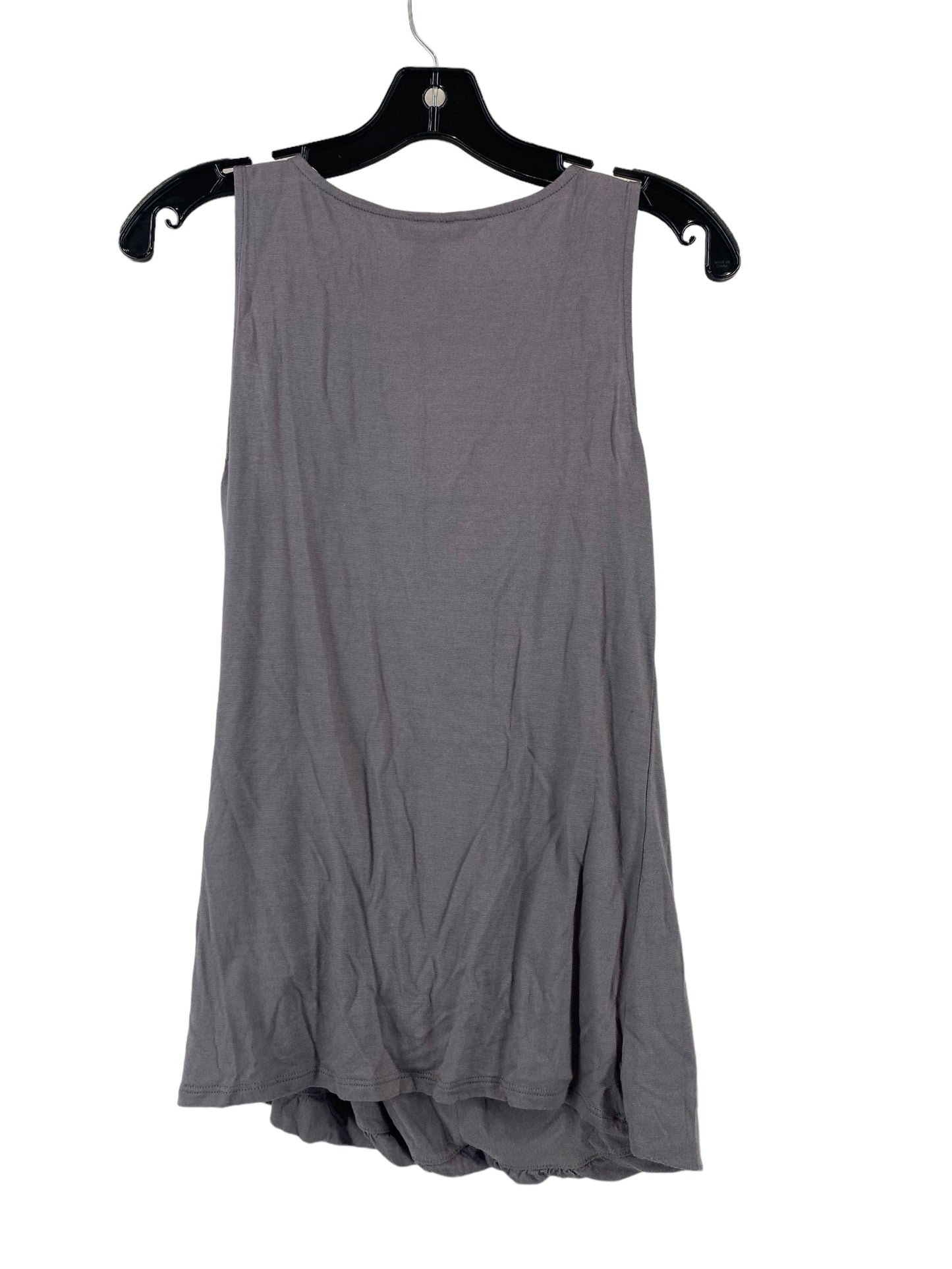 Grey Blouse Sleeveless Banana Republic, Size S