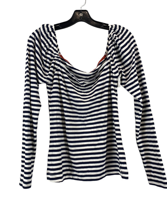 Striped Pattern Top Long Sleeve Boden, Size 6