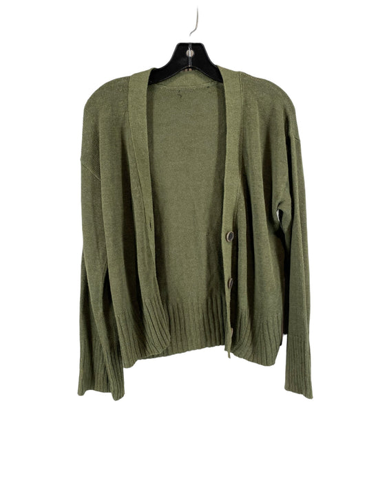 Green Cardigan Clothes Mentor, Size M