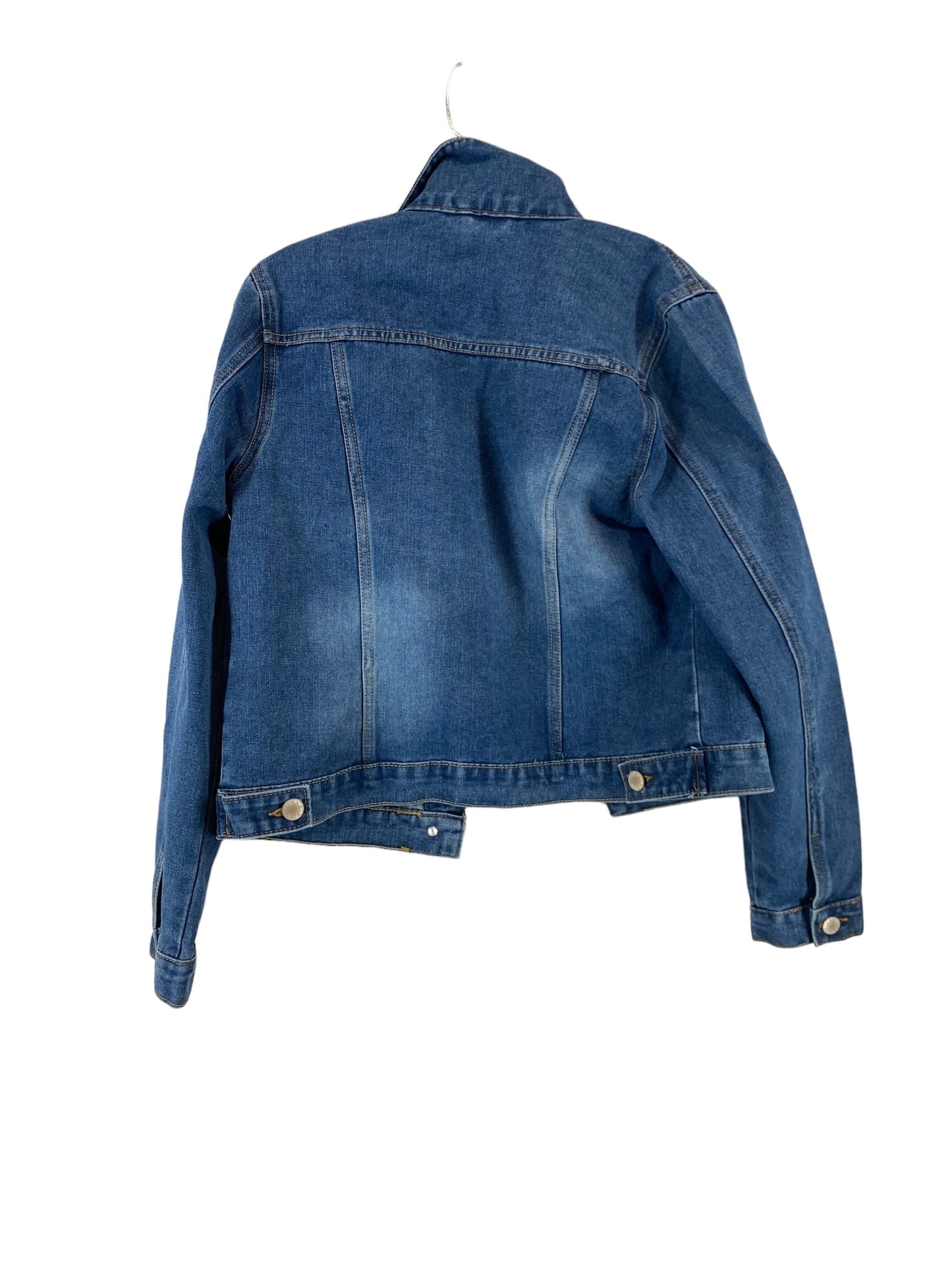 Blue Jacket Denim Clothes Mentor, Size L