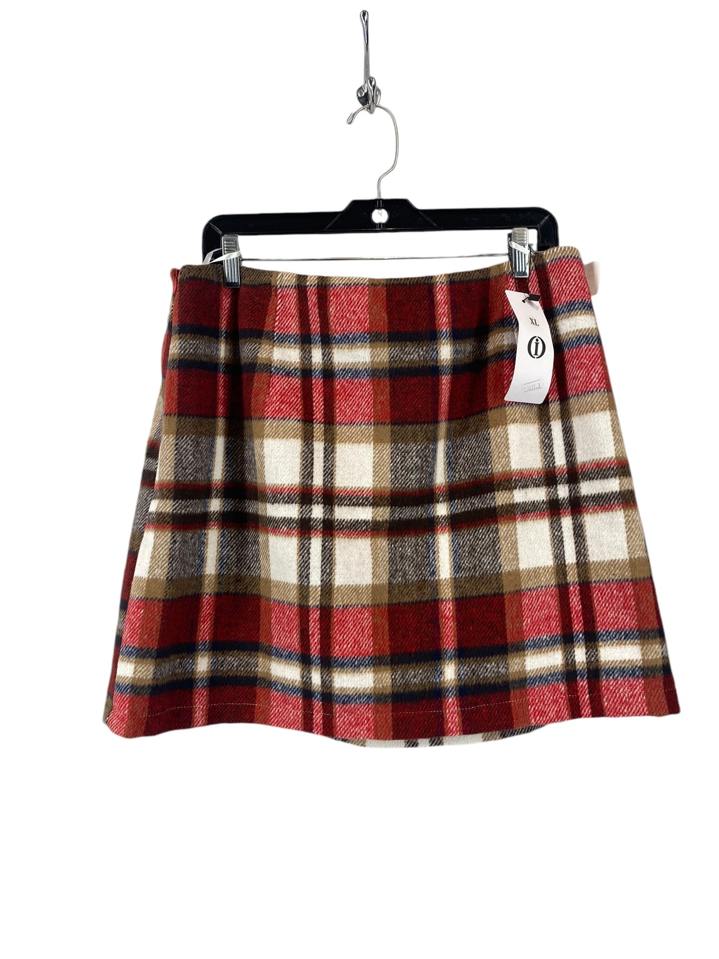 Skirt Mini & Short By Clothes Mentor In Red, Size: Xl