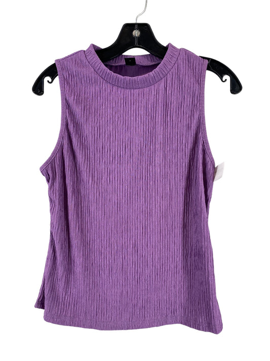 Purple Tank Top Shein, Size L