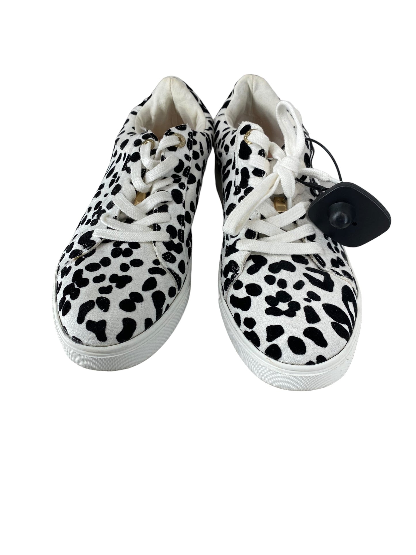 Black & White Shoes Sneakers Top Shop, Size 8.5