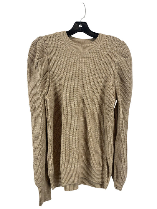 Top Long Sleeve By Loft In Brown, Size: M