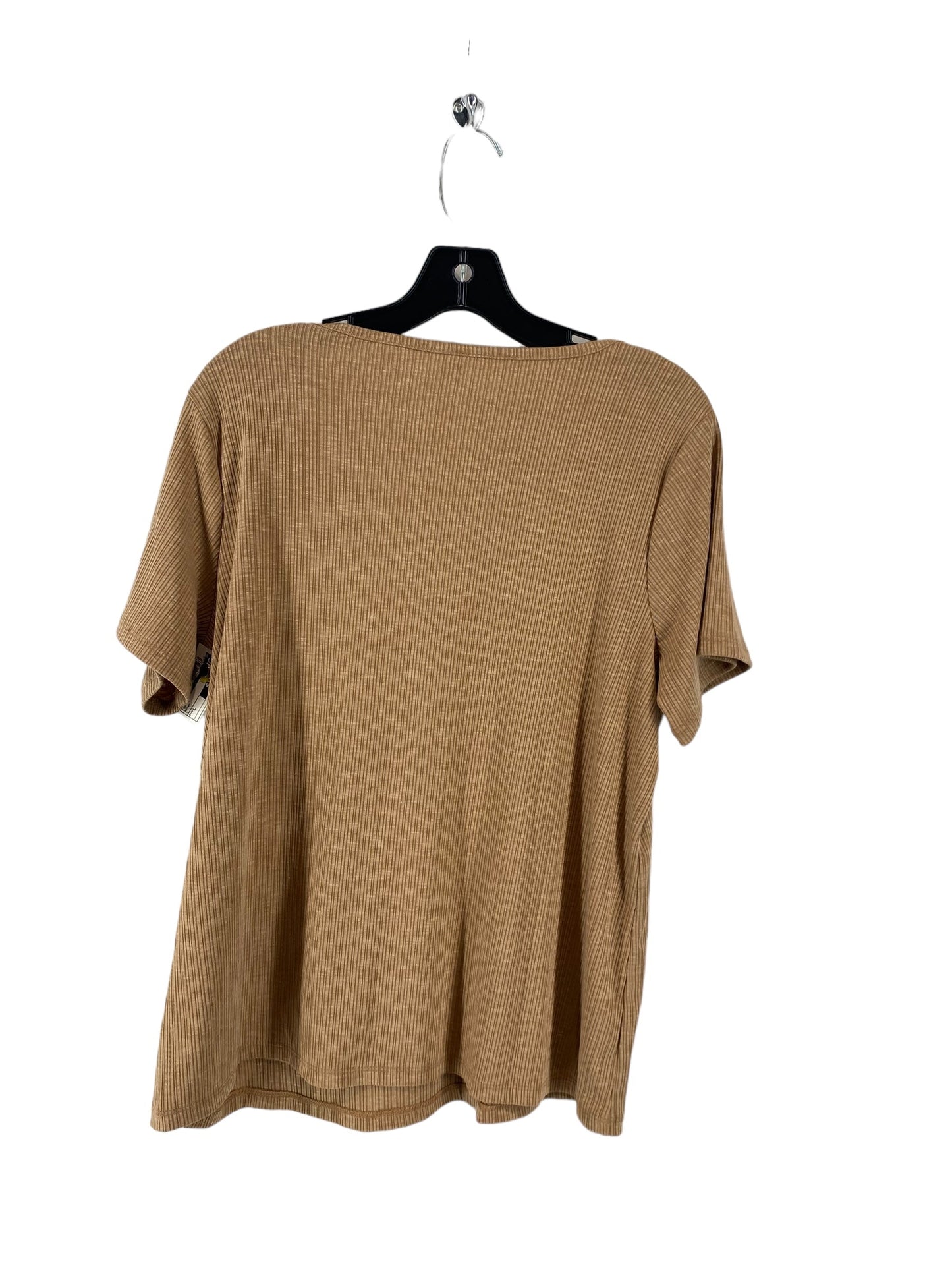 Brown Top Short Sleeve Old Navy, Size L