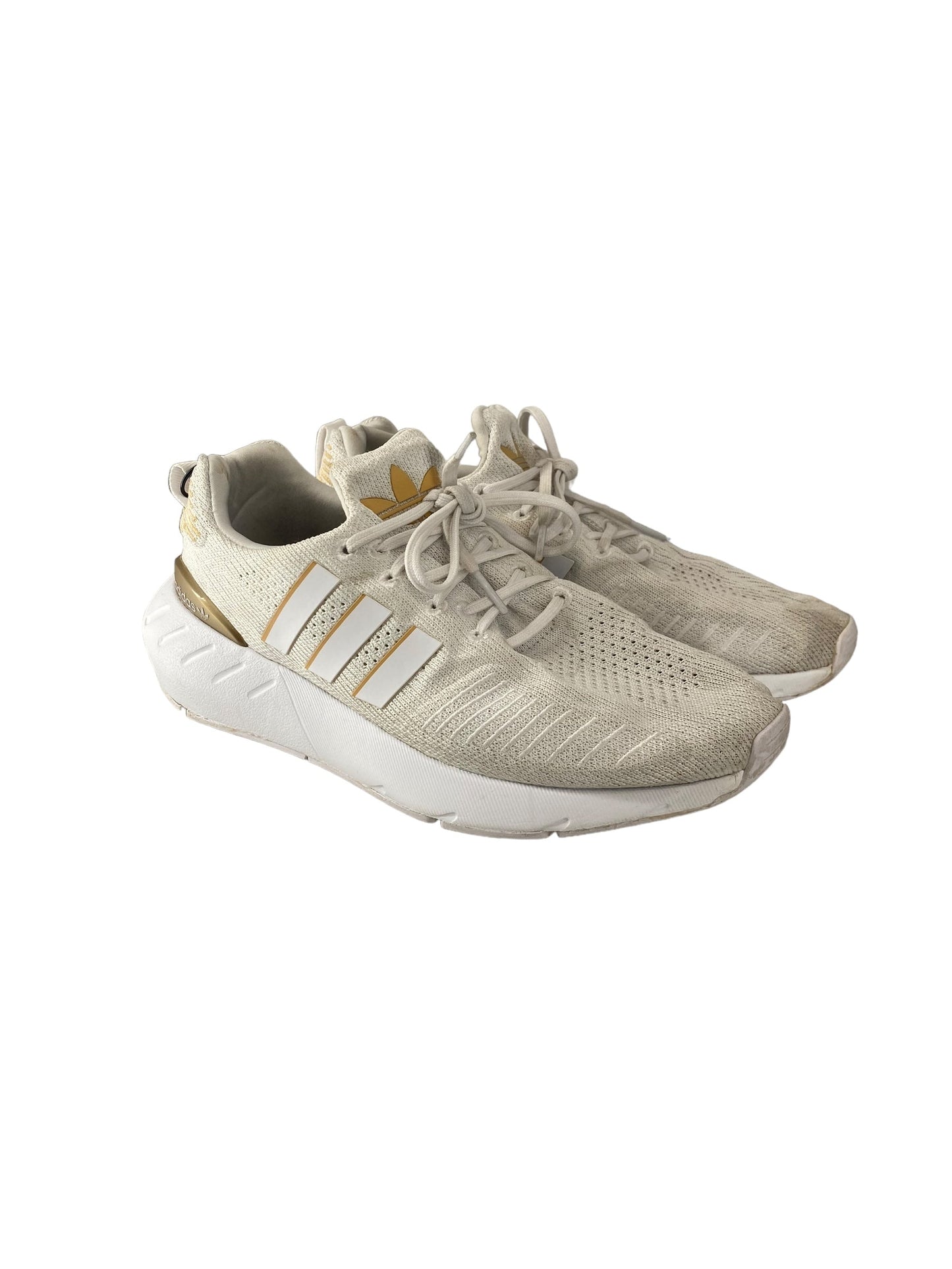 Shoes Athletic By Adidas In White, Size: 8.5