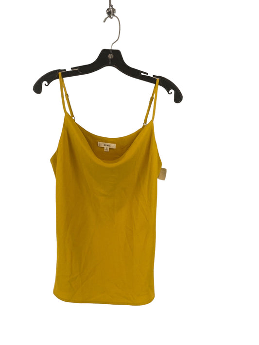 Tank Top By Mine In Yellow, Size: M