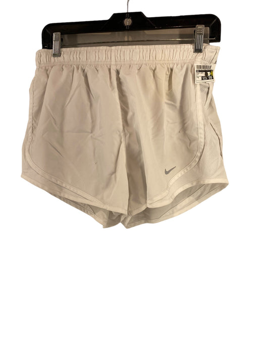 Athletic Shorts By Nike In White, Size: M