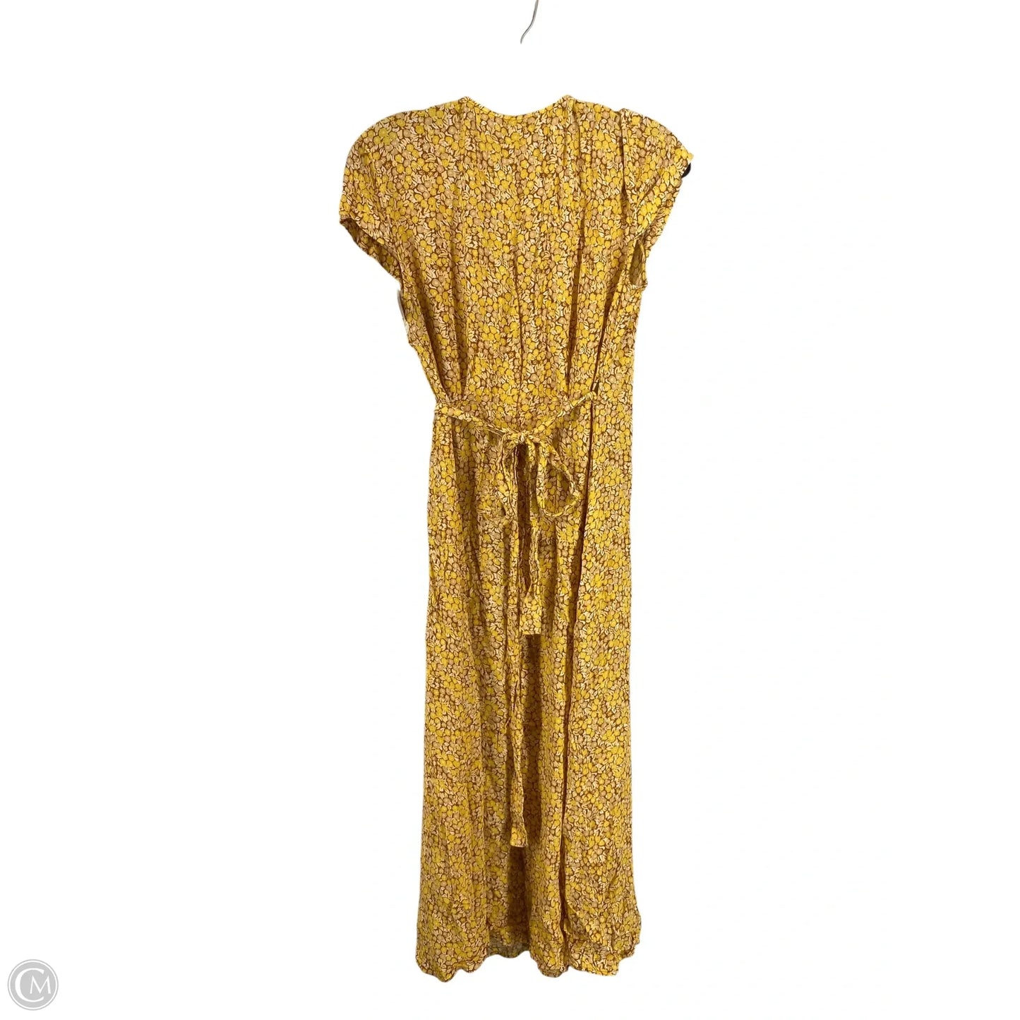 Dress Casual Maxi By Cmb In Yellow, Size: 8