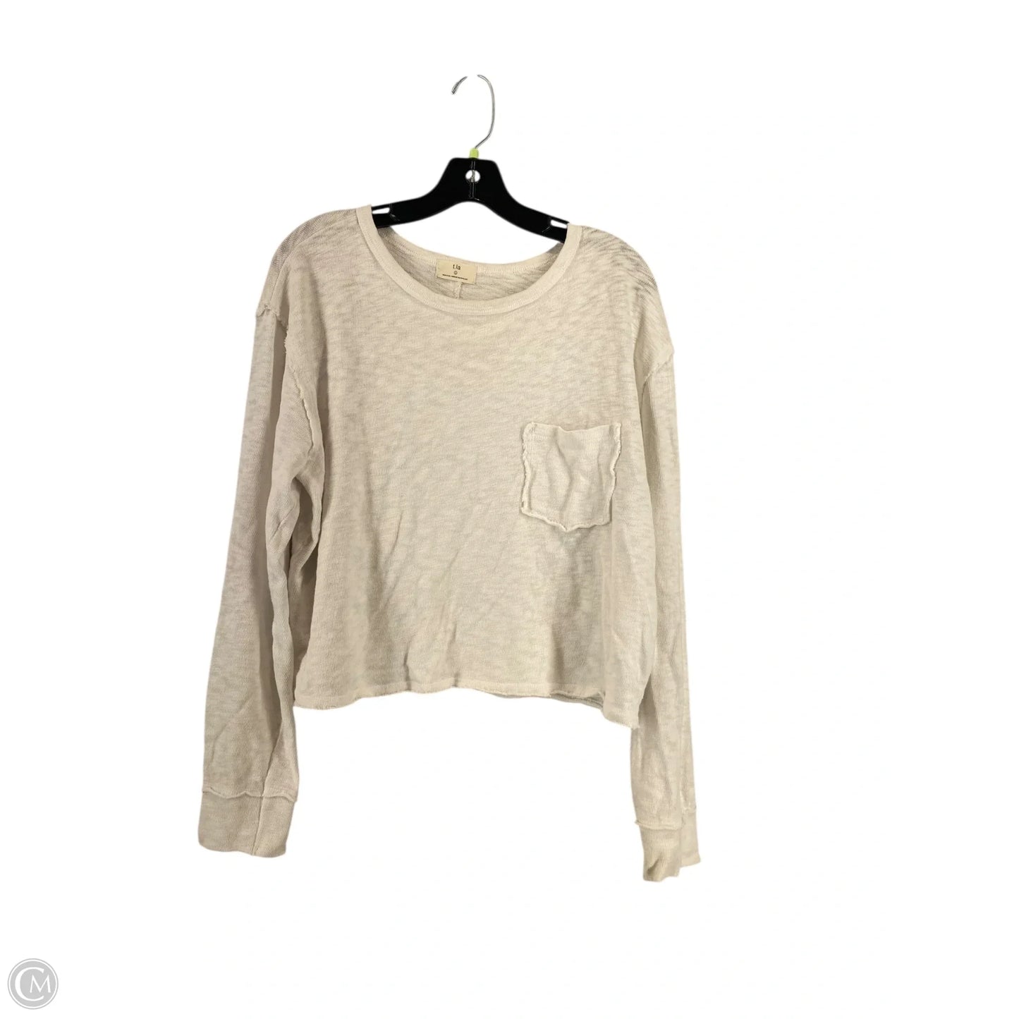 Top Long Sleeve By T.la In White