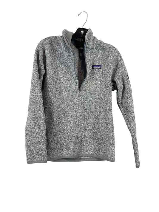 Jacket Fleece By Patagonia In Grey, Size: S