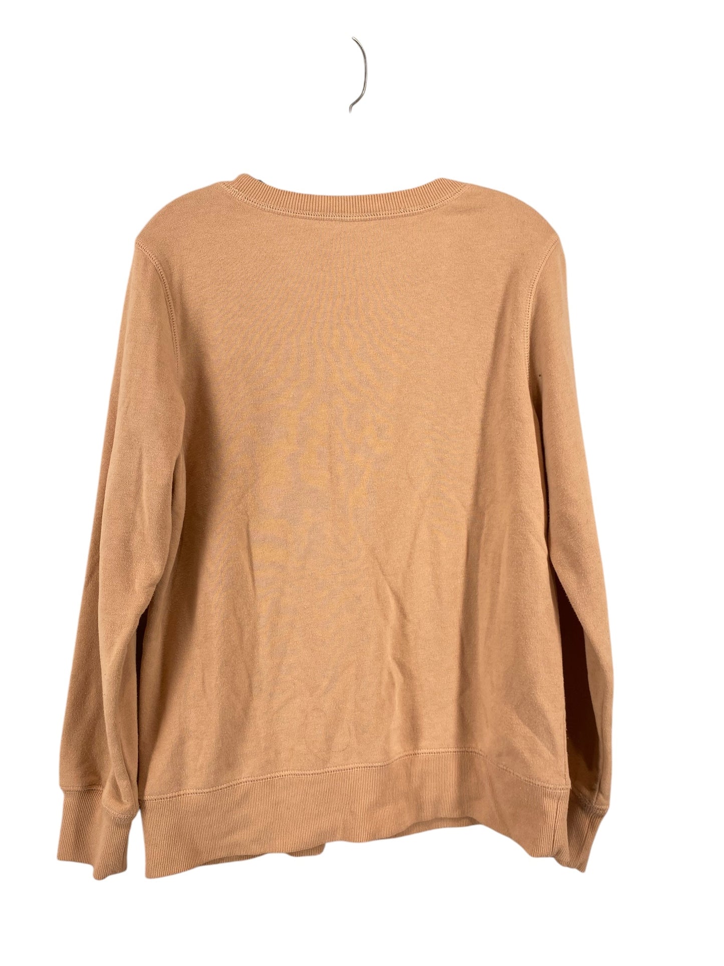 Sweatshirt Crewneck By The North Face In Peach, Size: M