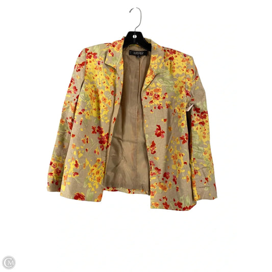 Blazer By Kasper In Multi-colored, Size: 10p
