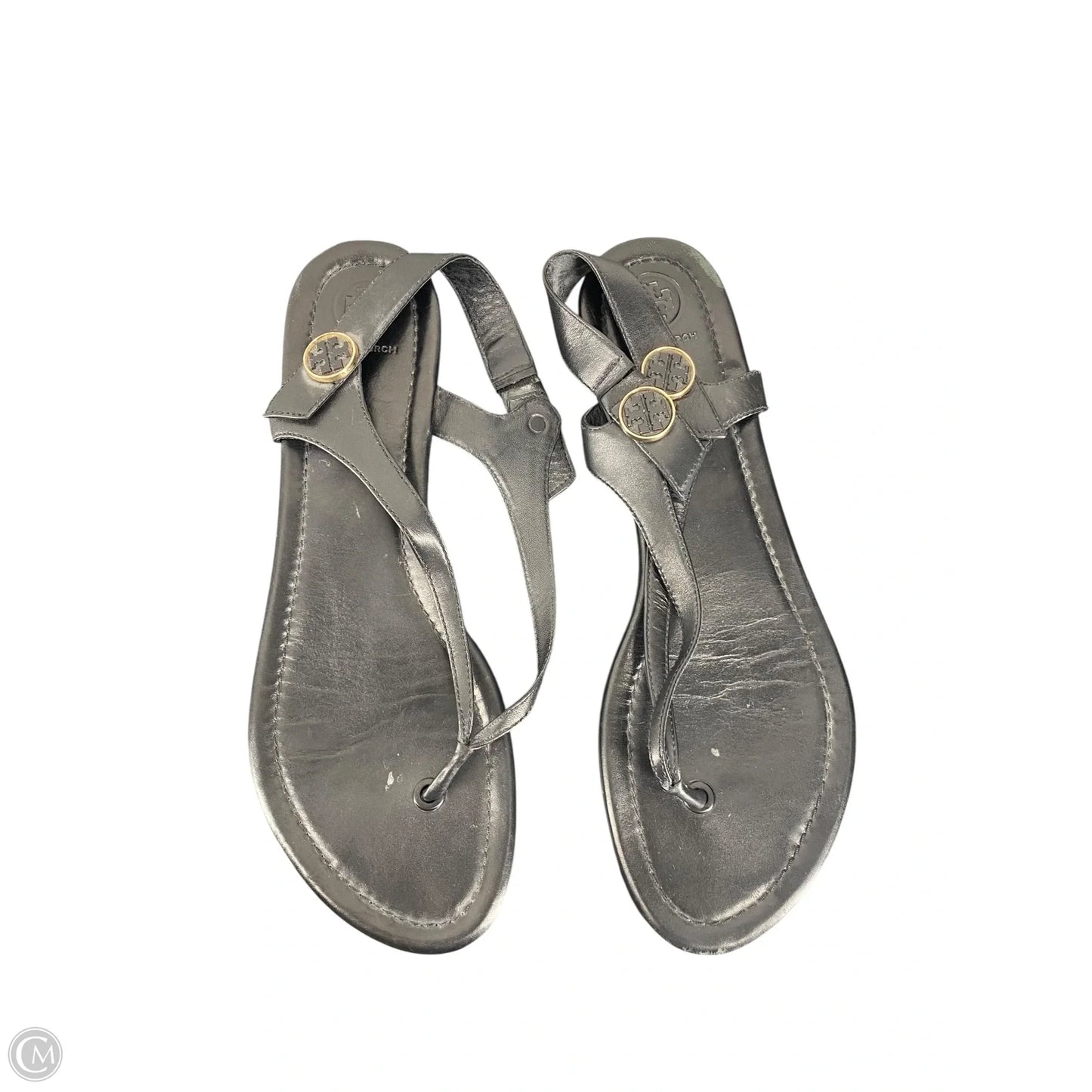 Sandals Designer By Tory Burch In Black, Size: 11