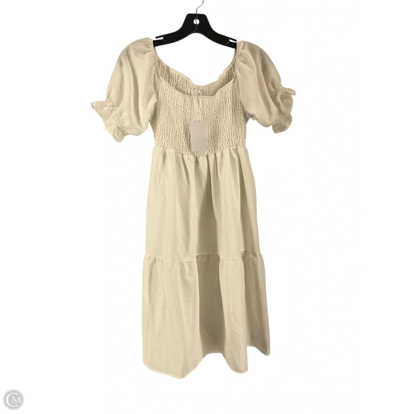 Dress Casual Short By Cmc In White, Size: L