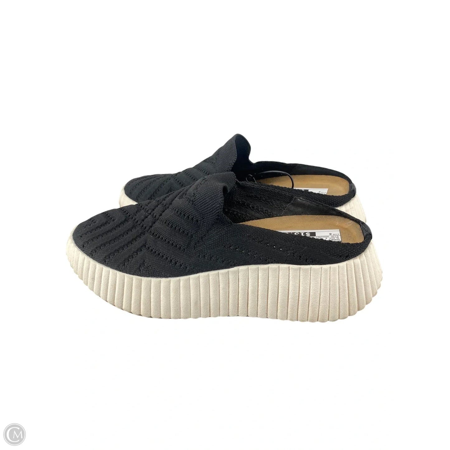 Shoes Sneakers Platform By Sonoma In Black & White, Size: 8