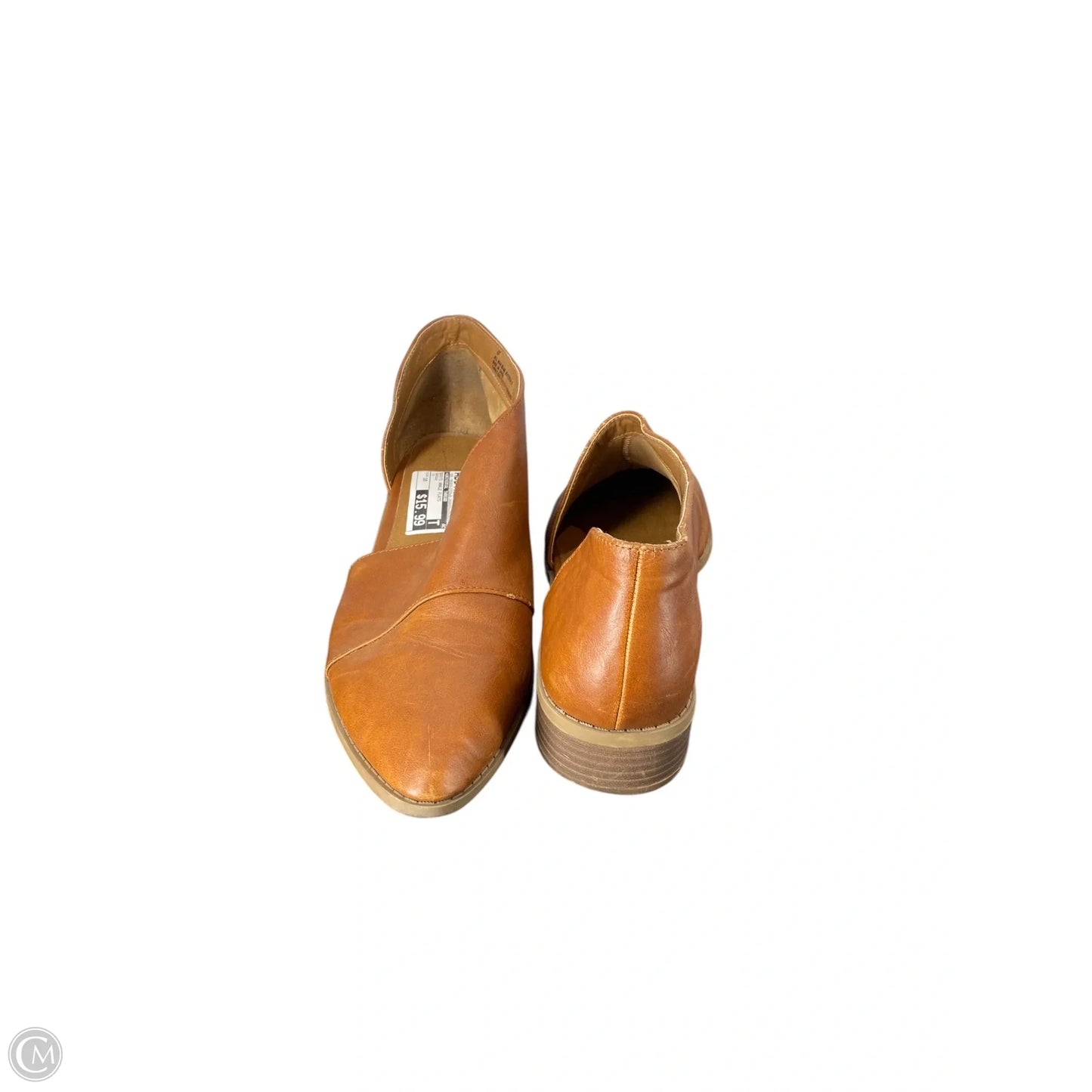 Boots Ankle Flats By Universal Thread In Brown, Size: 10