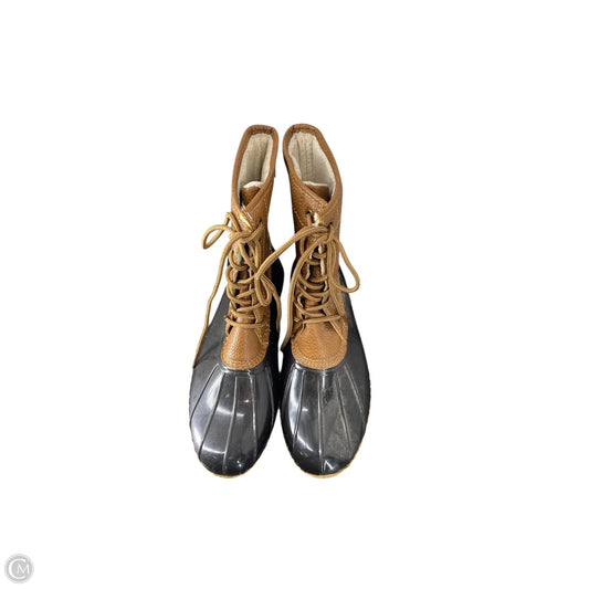 Boots Hiking By Jbu By Jambu In Black & Brown, Size: 9