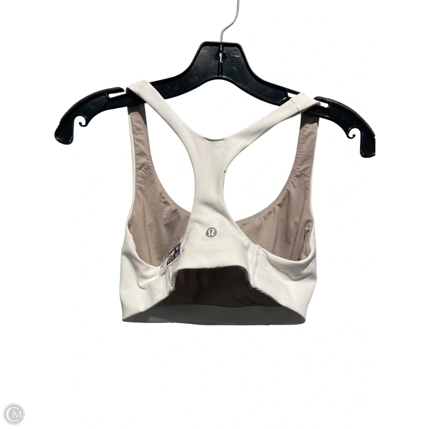 Athletic Bra By Lululemon In White, Size: 6