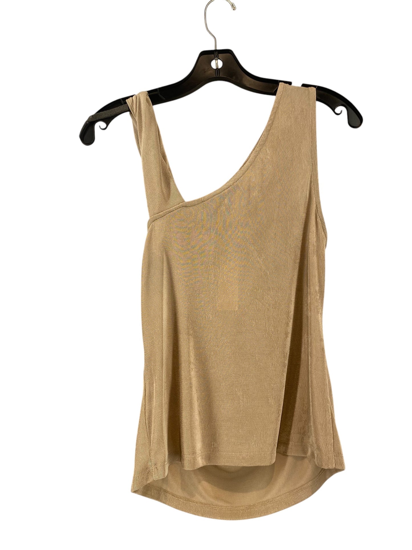 Tank Top By Anthropologie In Beige, Size: M