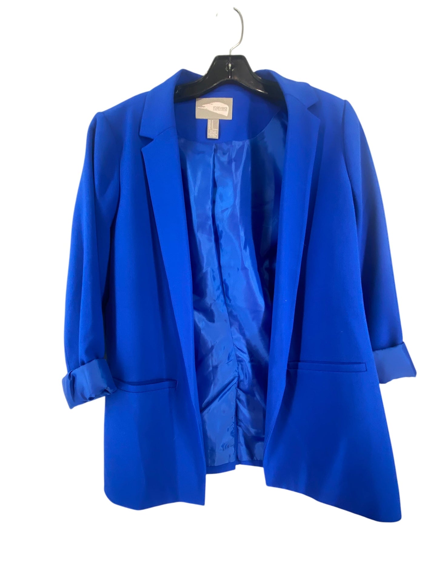 Blazer By Forever 21 In Blue, Size: M