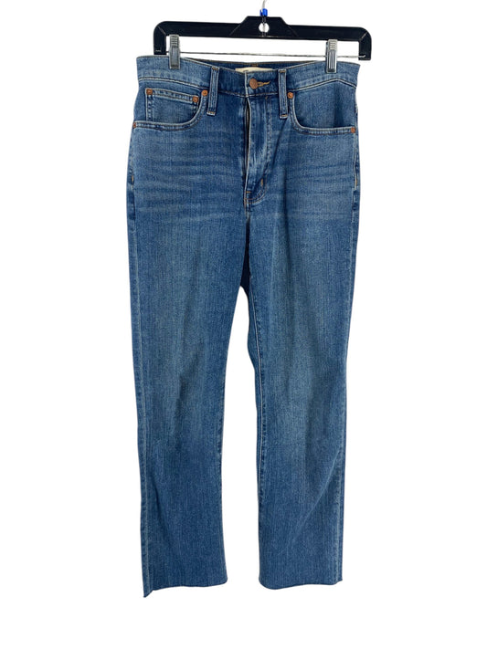 Jeans Cropped By Madewell In Blue, Size: 26