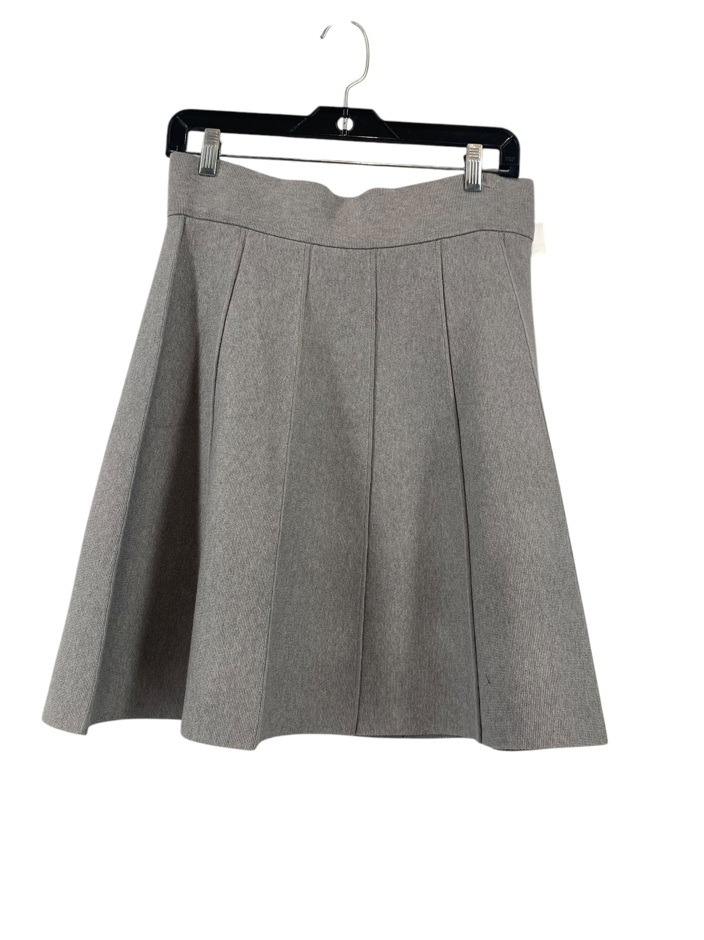 Skirt Midi By Ann Taylor In Grey, Size: M