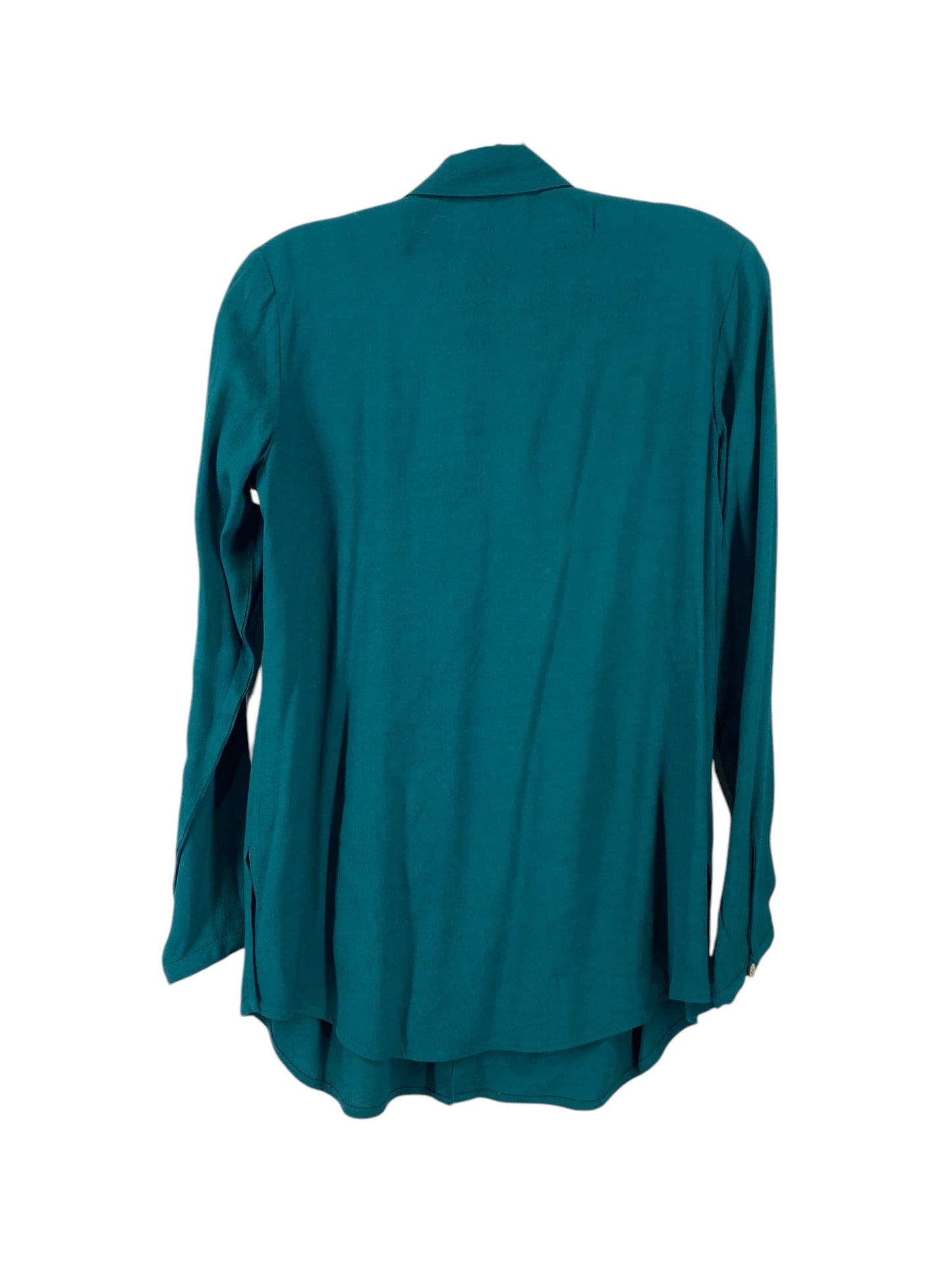 Top Long Sleeve By J. Jill In Green, Size: Xs