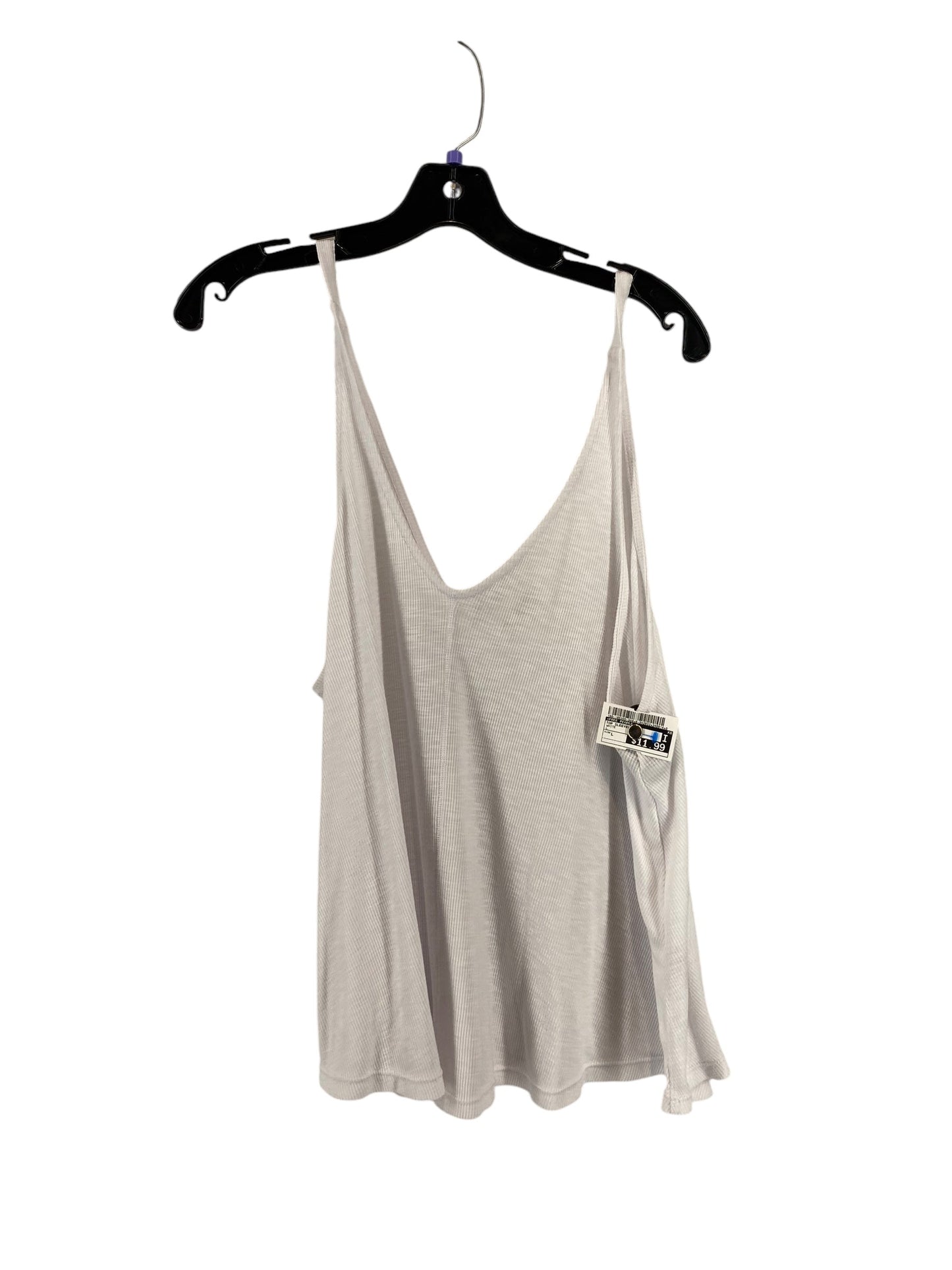 Top Sleeveless By Free People In White, Size: L