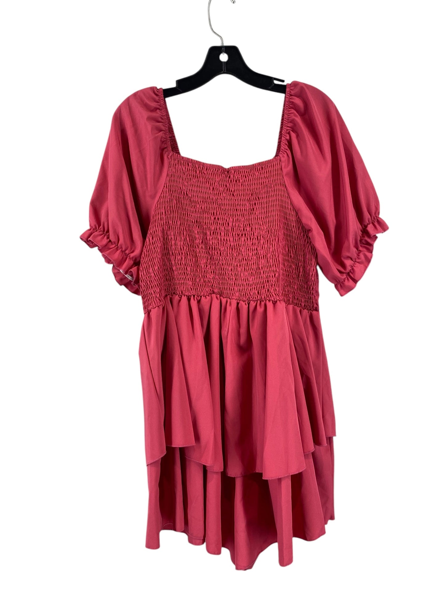 Romper By Clothes Mentor In Pink, Size: 2x