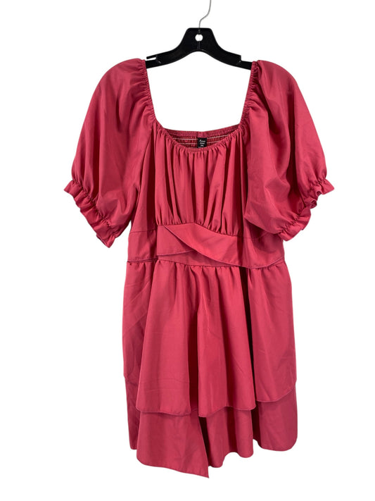 Romper By Clothes Mentor In Pink, Size: 2x