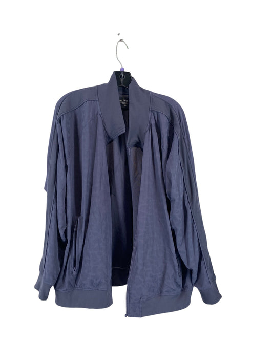 Athletic Jacket By Athleta In Blue, Size: 2x