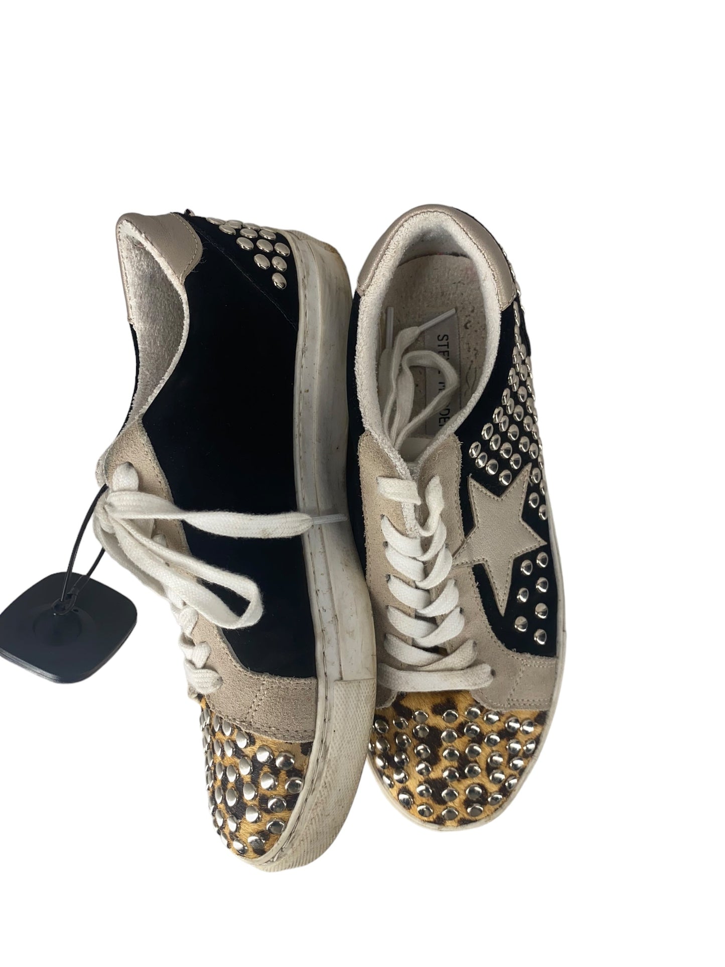 Animal Print Shoes Sneakers Steve Madden, Size 8.5