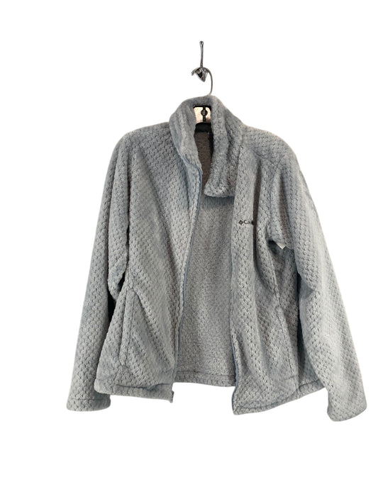 Jacket Faux Fur & Sherpa By Columbia In Grey, Size: L