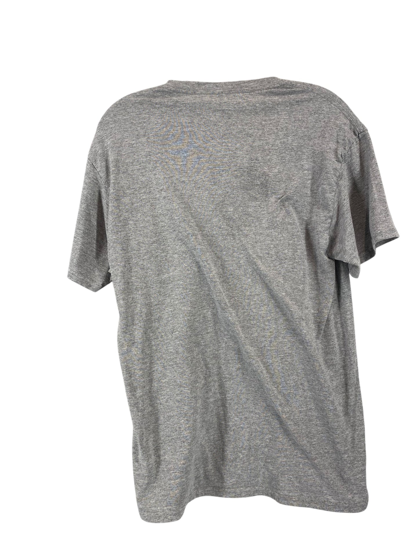 Top Short Sleeve By Clothes Mentor In Grey, Size: M