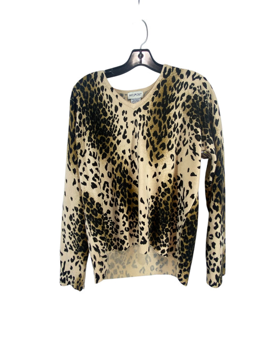 Sweater By White Stag In Animal Print, Size: Xl