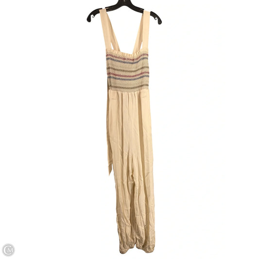 Jumpsuit By Free People In Cream, Size: M